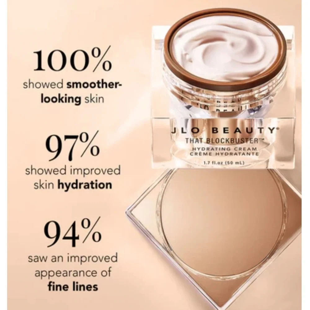 JLO Beauty That Blockbuster hydrating hydraulic acid moisturizer cream .25 fl oz